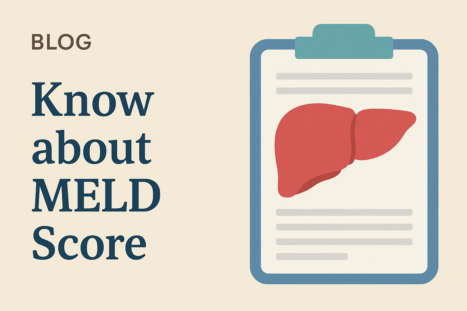 What is a MELD score? – Liver Transplant in Coimbatore