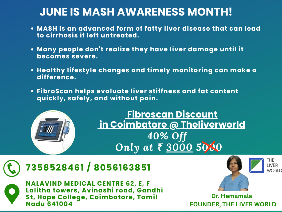 Liver Fibroscan Discount in Coimbatore